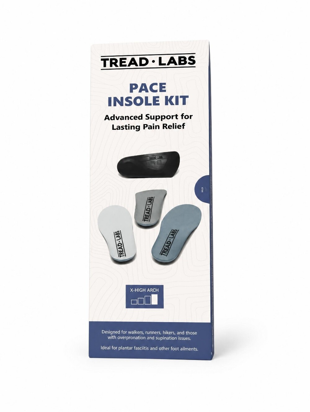 Tread Labs Pace Insole Three Pack Kit Women's Size 6-6.5